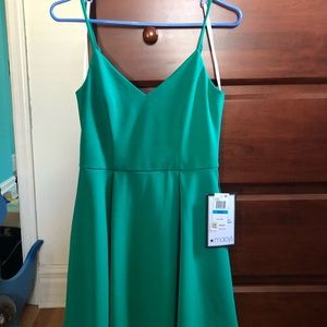 Brand New with tags, green dress, juniors size 9/10